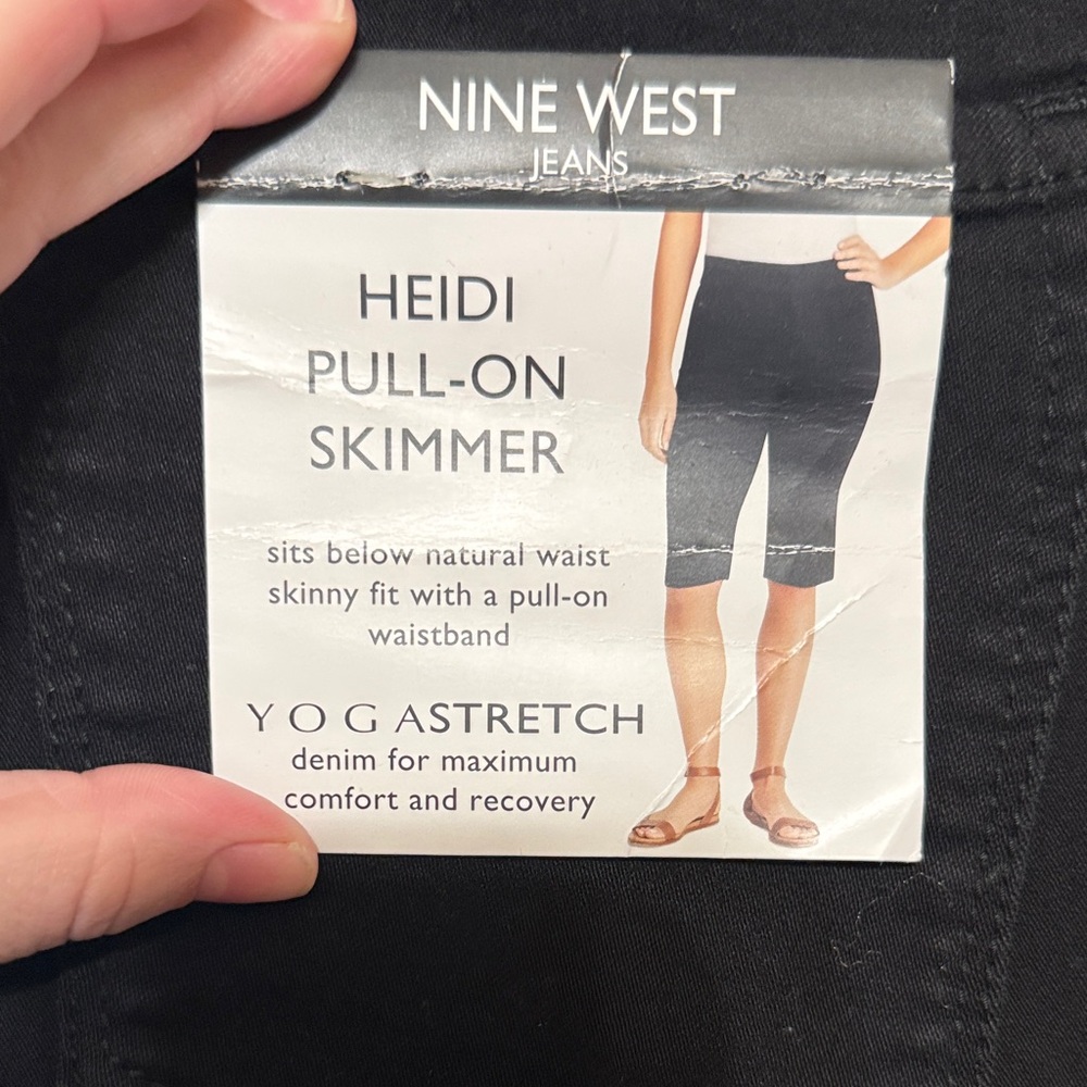 Nine West Heidi pull on skimmer capri - Picture 3 of 4